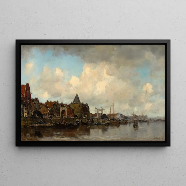 La tour des pleureuses - Jacob Maris — framed artwork on a wall