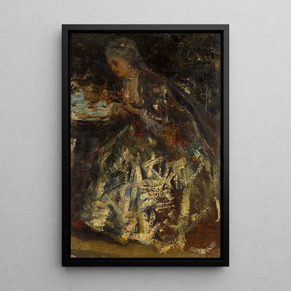 La petite marquise - Jacob Maris — framed artwork on a wall