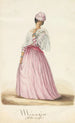 Young woman with koto misi - Jacob Marius Adriaan Martini van Geffen — artwork view