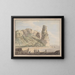 A View in Terracina - Jacob More — framed artwork on a wall
