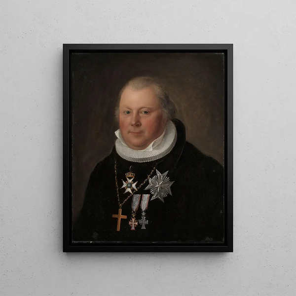 Bishop Bech - Jacob Munch — framed artwork on a wall