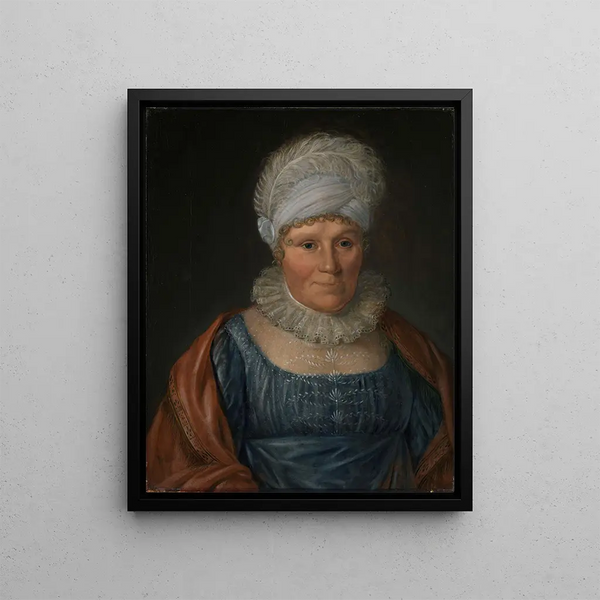 Mrs. Bishop Bech - Jacob Munch — framed artwork on a wall