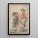The print seller - Jacob Pynas — framed artwork on a wall