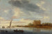 Château sur une rivière - Jacob Salomonsz van Ruysdael — artwork view
