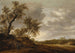On the Road to Emmaus - Jacob Salomonsz van Ruysdael — artwork view