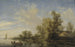 Landscape Fluvial - Jacob Salomonsz van Ruysdael — artwork view