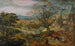 Autumn Village Landscape Painting - Jacob Savery the Elder — artwork view