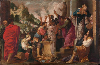 Paul and Barnabas at Lystra - Jacob Symonsz Pynas — artwork view