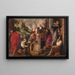 Paul and Barnabas at Lystra - Jacob Symonsz Pynas — framed artwork on a wall