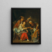 A brothel scene - Jacob Toorenvliet — framed artwork on a wall