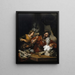a sculptors' workshop - Jacob Toorenvliet — framed artwork on a wall