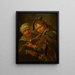 Violoneux - Jacob Toorenvliet — framed artwork on a wall
