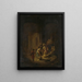 The Christ Blessing the Little Children - Jacob Willemsz. de Wet — framed artwork on a wall