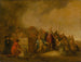 The sacrifice of Elijah to the god Baal on Mount Carmel - Jacob Willemsz de Wet — artwork view