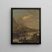 View of the river - Jacob Willemsz. de Wet — framed artwork on a wall