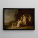 The Discovery of Moses - Jacob Willemsz de Wet — framed artwork on a wall