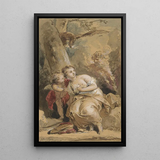 Jacob de Wit - Callisto Amor en Jupiter met de adelaar.webp