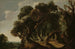 Landscape painting wooded - Jacob van Geel — artwork view