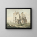 The rune of Rijnsburg Abbey - Jacob van Liender — framed artwork on a wall