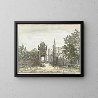 La Maison de Zuylen - Jacob van Liender — framed artwork on a wall