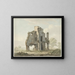 The Destruction of the Rune of Rijnsburg Abbey - Jacob van Liender — framed artwork on a wall