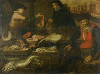 Poissonniers - Jacob van Nieulandt — artwork view