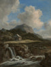 Mountain Torrent Painting - Jacob van Ruisdael — artwork view
