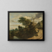 Sentier de sable dans les dunes - Jacob van Ruisdael — framed artwork on a wall
