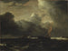 Storm clouds above the sea - Jacob van Ruisdael — artwork view
