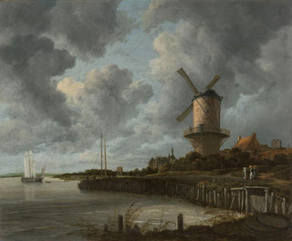 The Mill at Wijk bij Duurstede - Jacob van Ruisdael — artwork view