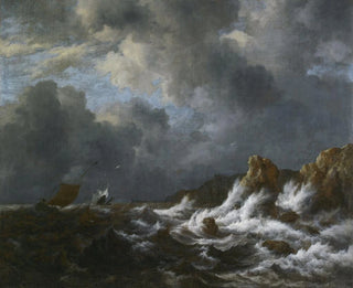 View from the Norwegian Coast - Jacob van Ruisdael — artwork view