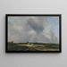 View of Naarden - Jacob van Ruisdael — framed artwork on a wall