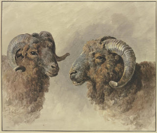 Two sheep - Jacob van Strij — artwork view