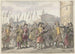 Riot during the sentencing of Cornelis Halewijn and Herman Jansz in Antwerp in 1559 - Jacob van der Ulft — artwork view