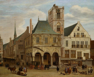 L'ancien hôtel de ville - Jacob van der Ulft — artwork view