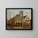 L'ancien hôtel de ville - Jacob van der Ulft — framed artwork on a wall
