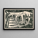 Composition, boats in a port - Jacoba van Heemskerck — framed artwork on a wall