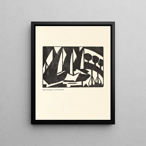 Livre d'images Storm VII - Jacoba van Heemskerck — framed artwork on a wall
