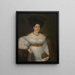 Candelaria Somellera de Espinosa - Jacopo Lorenzo Fiorini — framed artwork on a wall