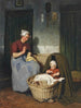 Working and Playing - Jacobus Frederick Sterre De Jong — artwork view