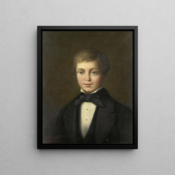 Jacob van Eeghen 1818-34 At the age of twelve - Jacobus Hermanus Otterbeek — framed artwork on a wall