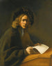 A young man at a desk - Jacobus Levecq — artwork view