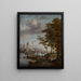Cityscape Painting - Jacobus Storck — framed artwork on a wall