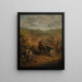 The courageous performance of Marcelis Bax in Bergen op Zoom in 1588 - Jacobus van Koningsveld — framed artwork on a wall