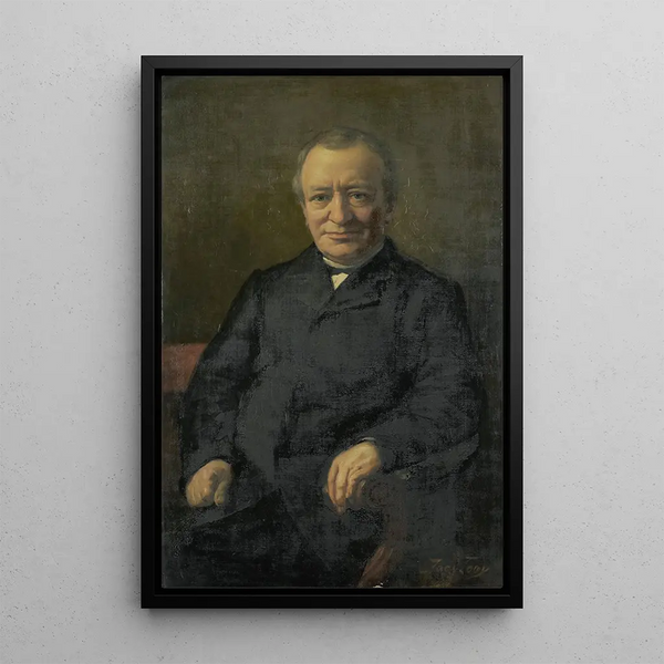 Anthonie Gerardus van der Hout 1820-92 - Jacobus van Looy — framed artwork on a wall