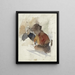 Two women sewing - Jacobus van Looy — framed artwork on a wall