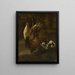 Domestic Poultry Painting - Jacomo Victors — framed artwork on a wall