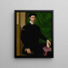 Portrait of a Gentleman - Jacopino del Conte — framed artwork on a wall