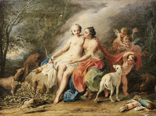 Diane et Callisto - Jacopo Amigoni — artwork view