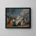 L'enlèvement d'Europe - Jacopo Amigoni — framed artwork on a wall